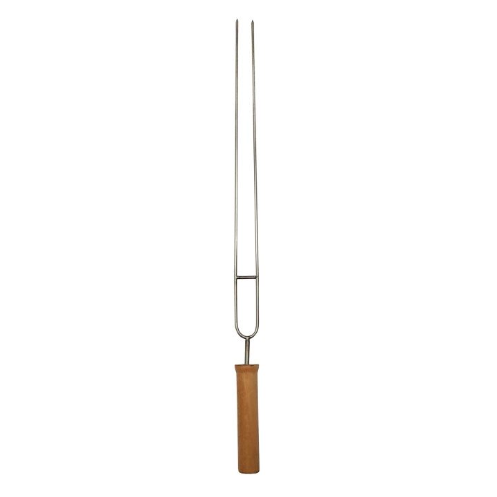 Çatal Uçlu Barbekü Mangal Şişi (62 cm)