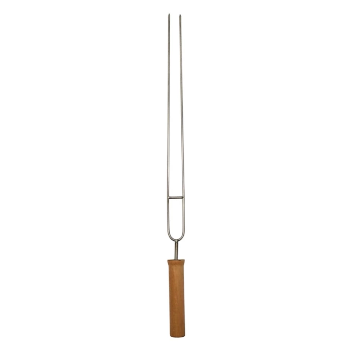 Çatal Uçlu Barbekü Mangal Şişi (62 cm) - 6 Adet