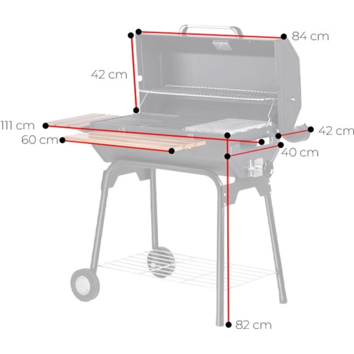 Guruss CG75 Barbekü Mangal Tam Set