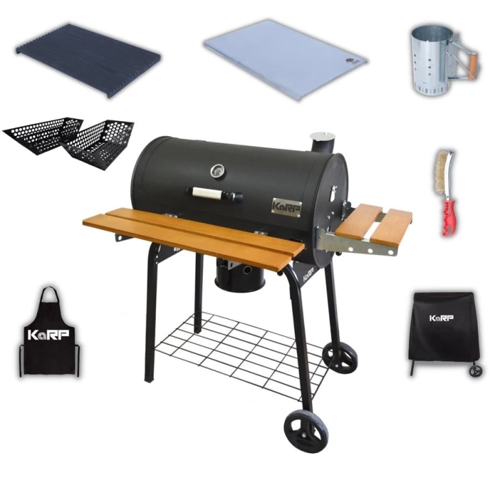 Karp 75 Kömürlü Mangal & Bbq (Tam Set)