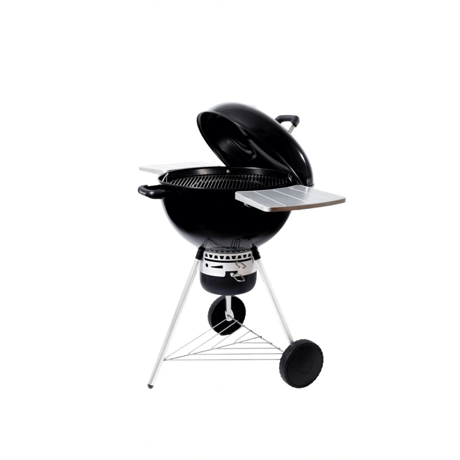 Bürme Partner 55.05 Yuvarlak Masalı Kömürlü Barbekü Küre Siyah Mangal