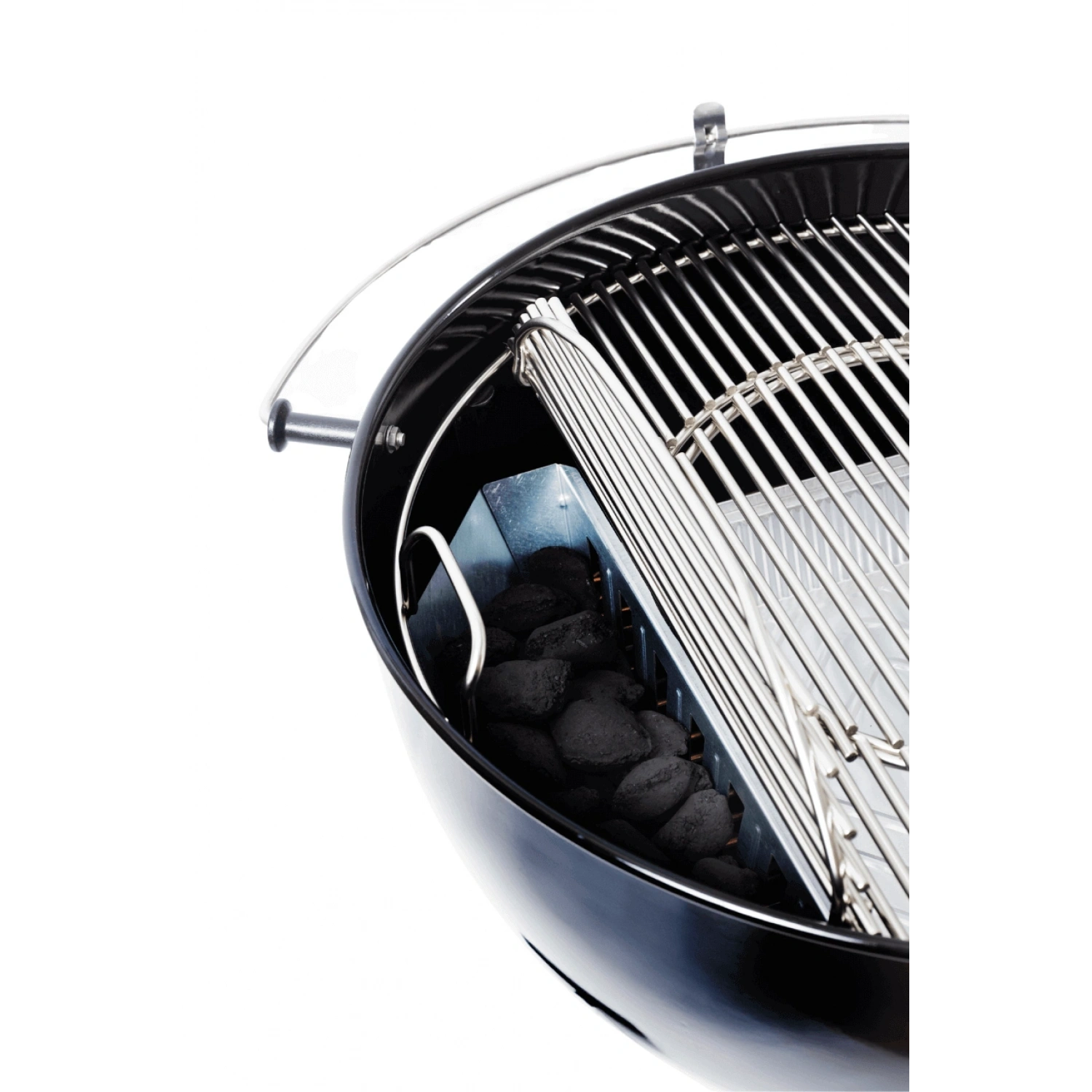 Bürme Partner 55.05 Yuvarlak Masalı Kömürlü Barbekü Küre Siyah Mangal