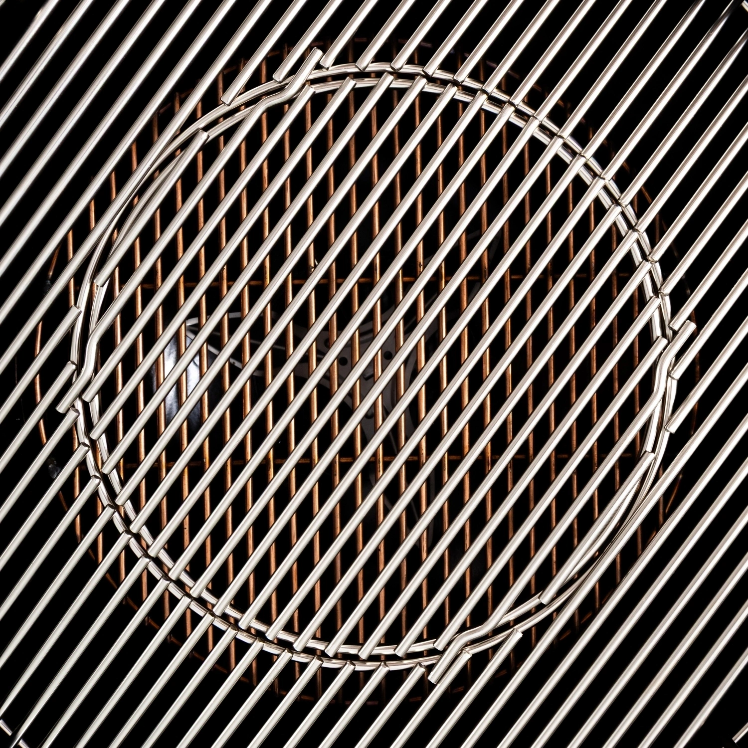 Bürme Yuvarlak Orta Açılır Pişirme Tel Izgara 80.56 - 54 cm (Ø)