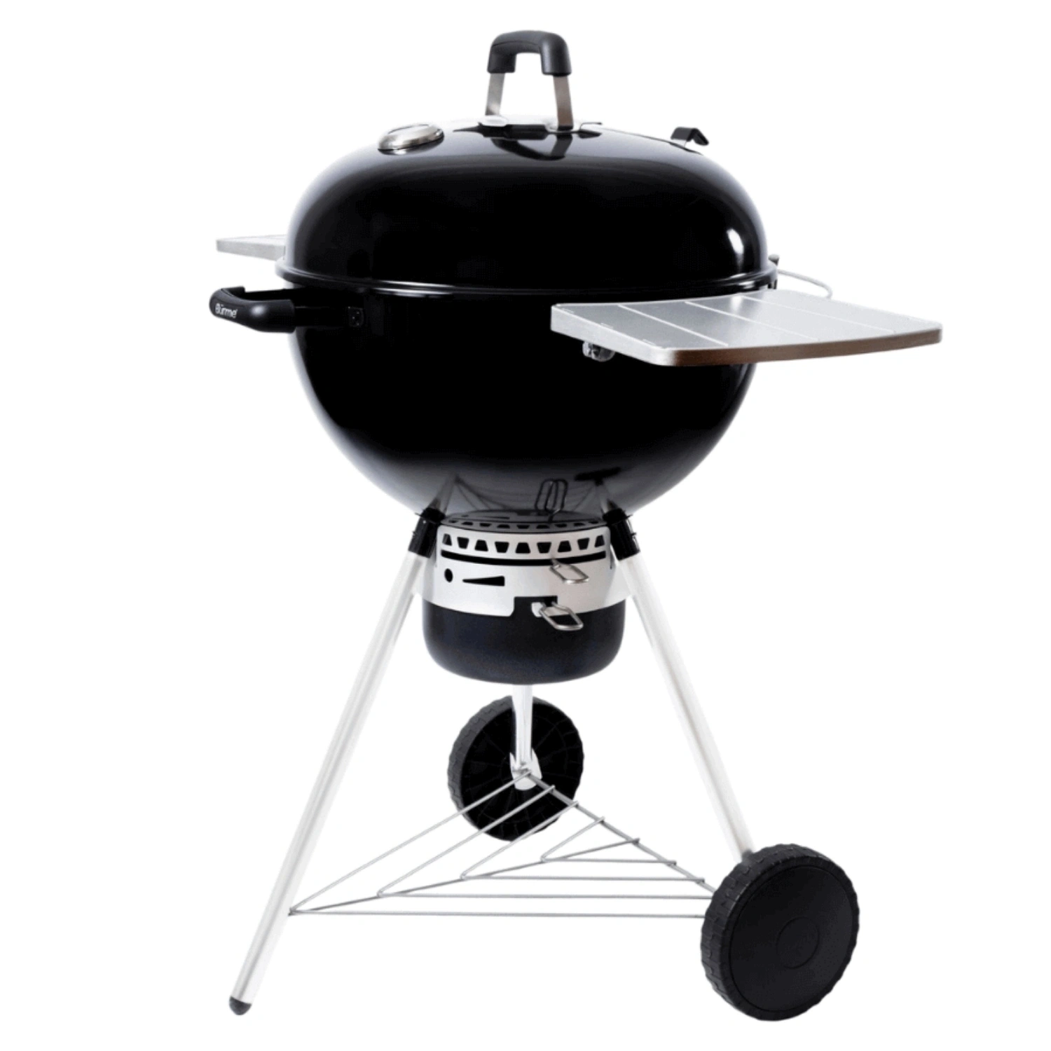 Bürme Partner 55.05 Yuvarlak Masalı Kömürlü Barbekü Küre Siyah Mangal