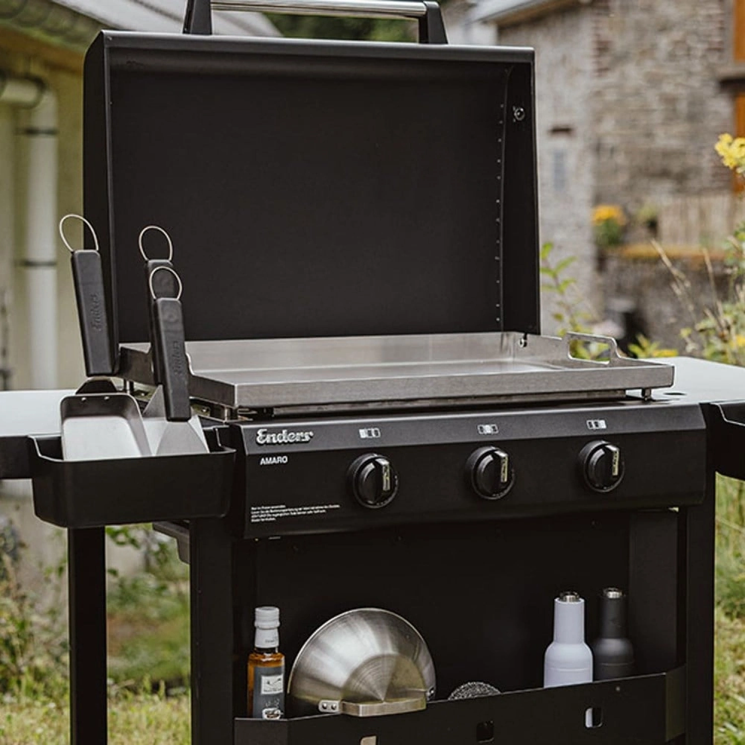 Amaro Gazlı Plancha 9,6 Kw