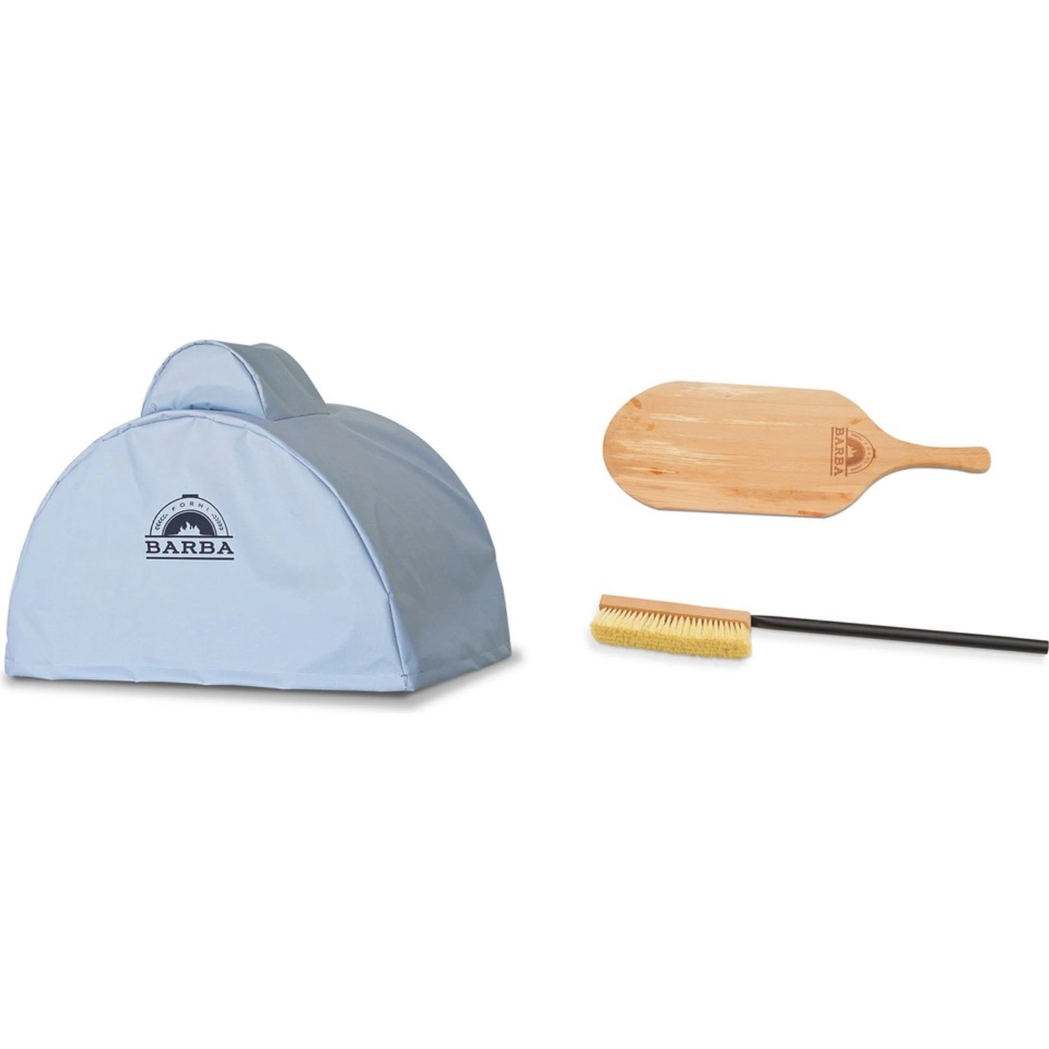 Barba FL-46 Sehpalı Taş Fırın Mega Paket 7 Parça Set + Refrakter Taşlı