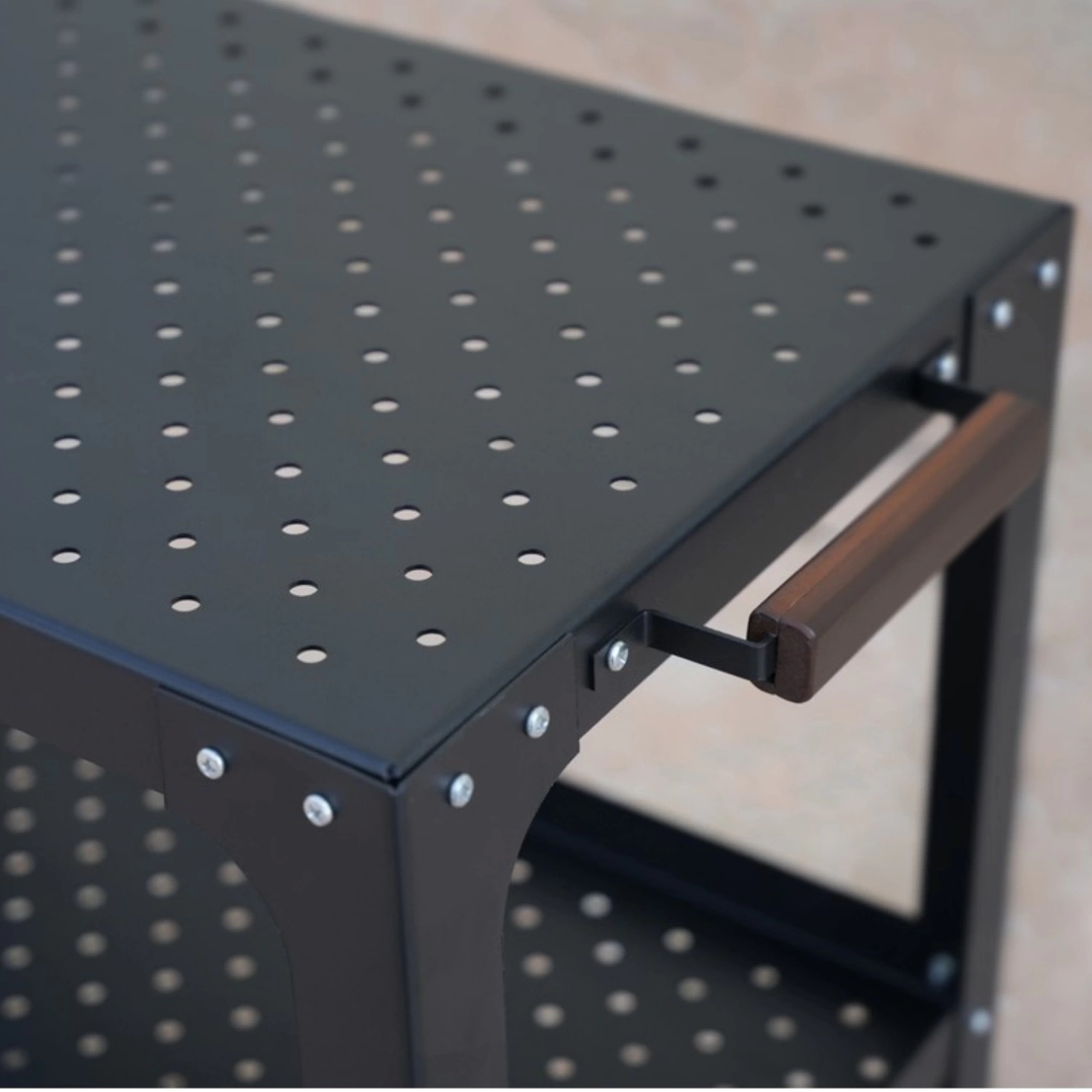 Barba Multi Fonksiyonel Servis Arabası ve Hazırlık Tezgahı 50x85x80 cm Tekerlekli