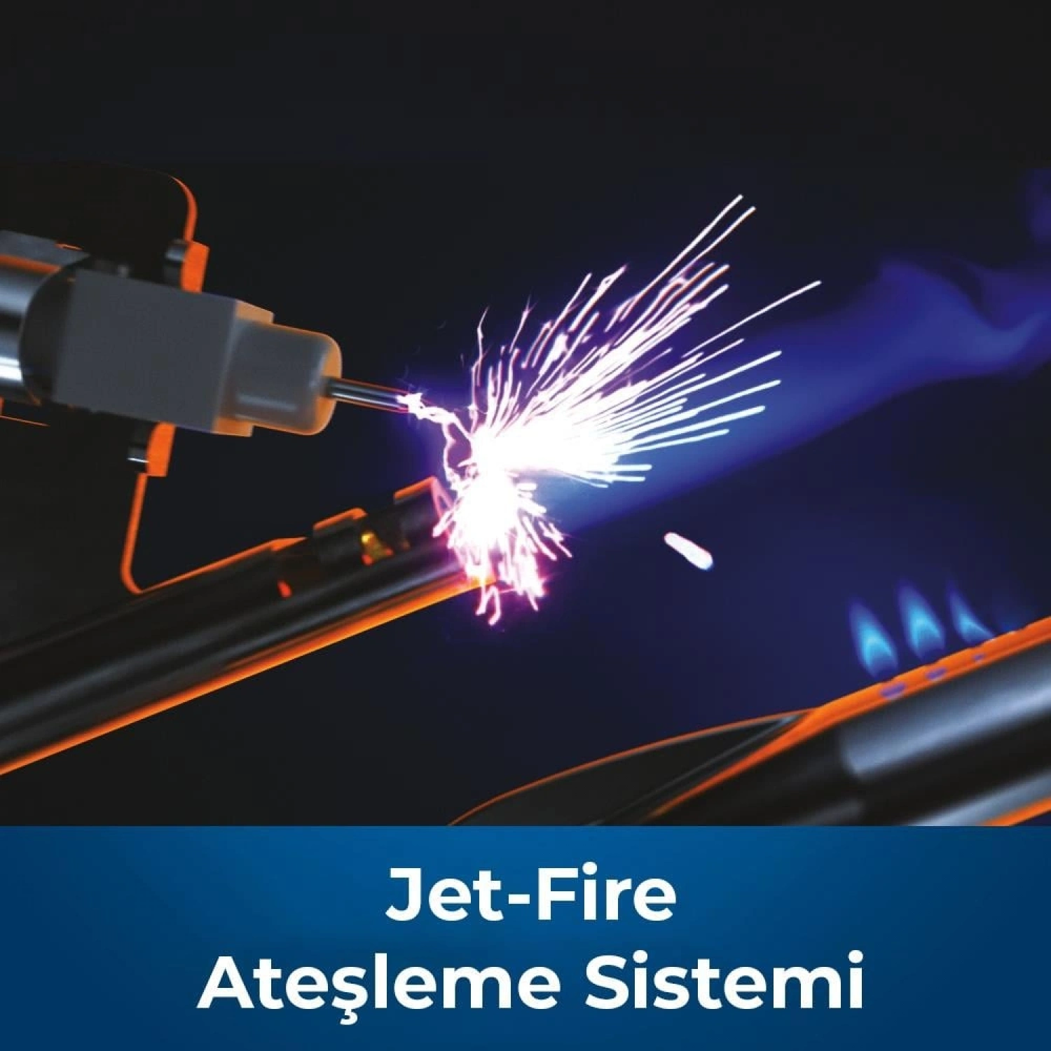 Built-in 700 Serisi 32 Tezgah Üstü Gazlı Mangal