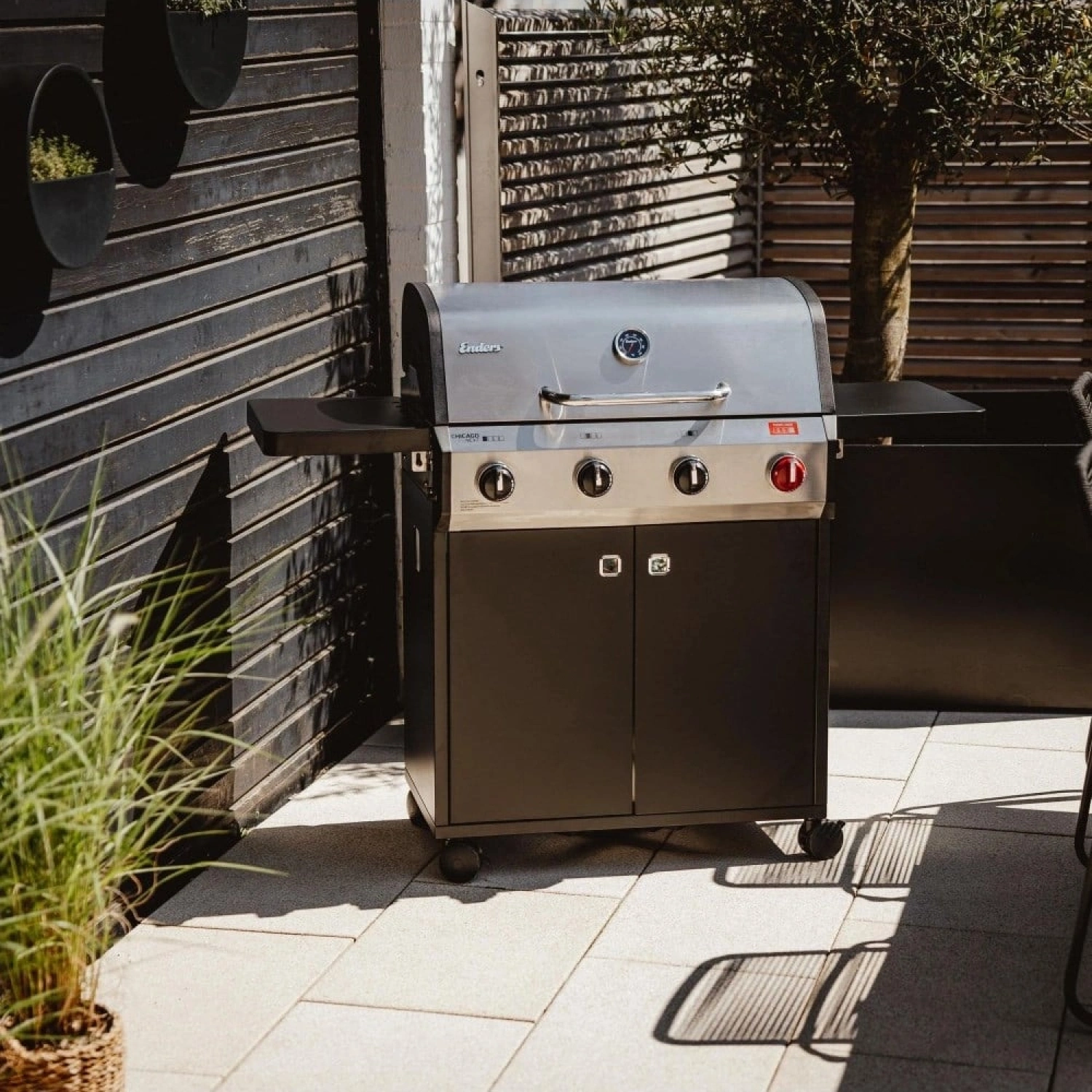 Chicago Next 4 R Turbo Gazlı Mangal 13 Kw