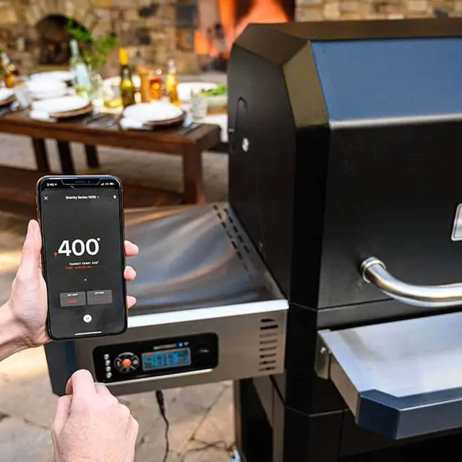 Gravity Serisi 800 Dijital Kömürlü Smoker Mangal