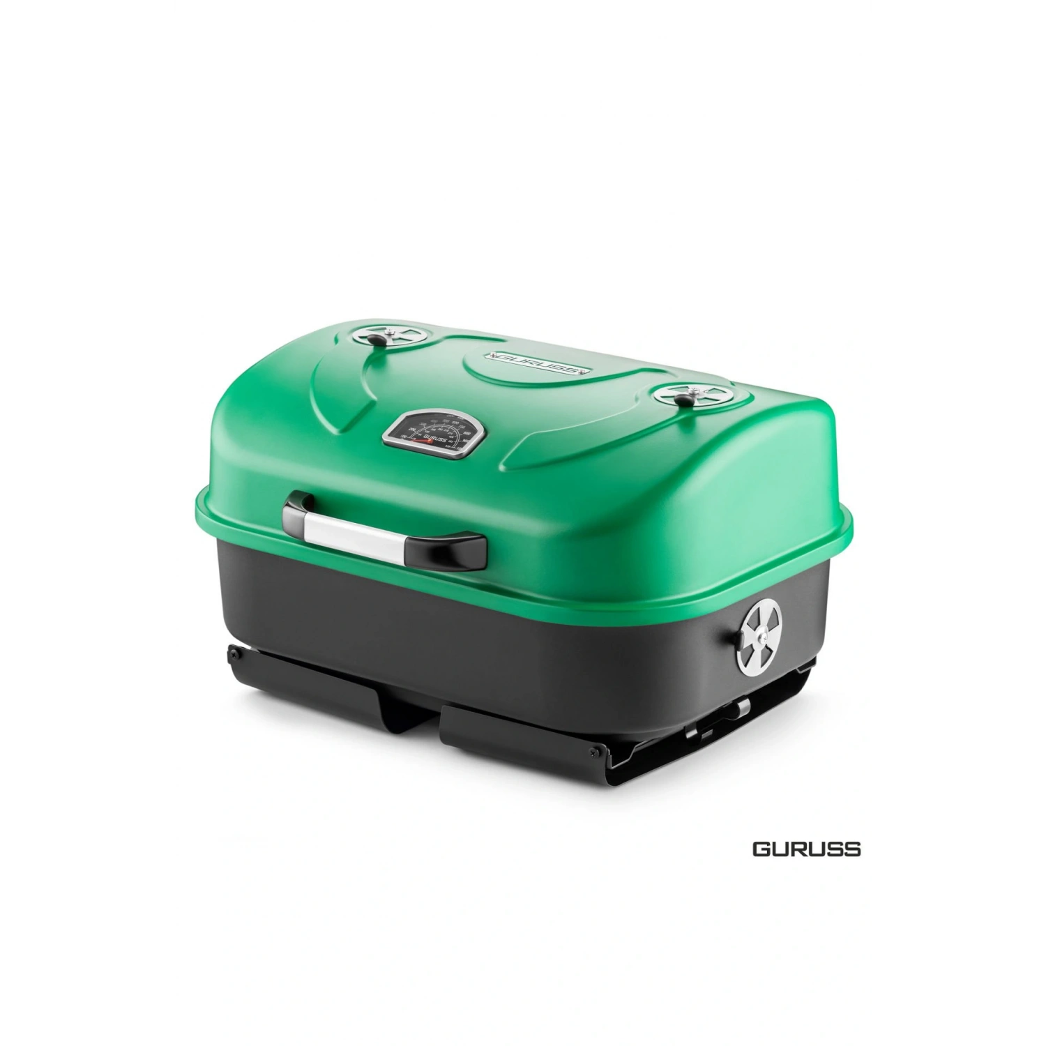 Guruss Go Grill Portatif Barbekü Mangal Tam Set (Yeşil)