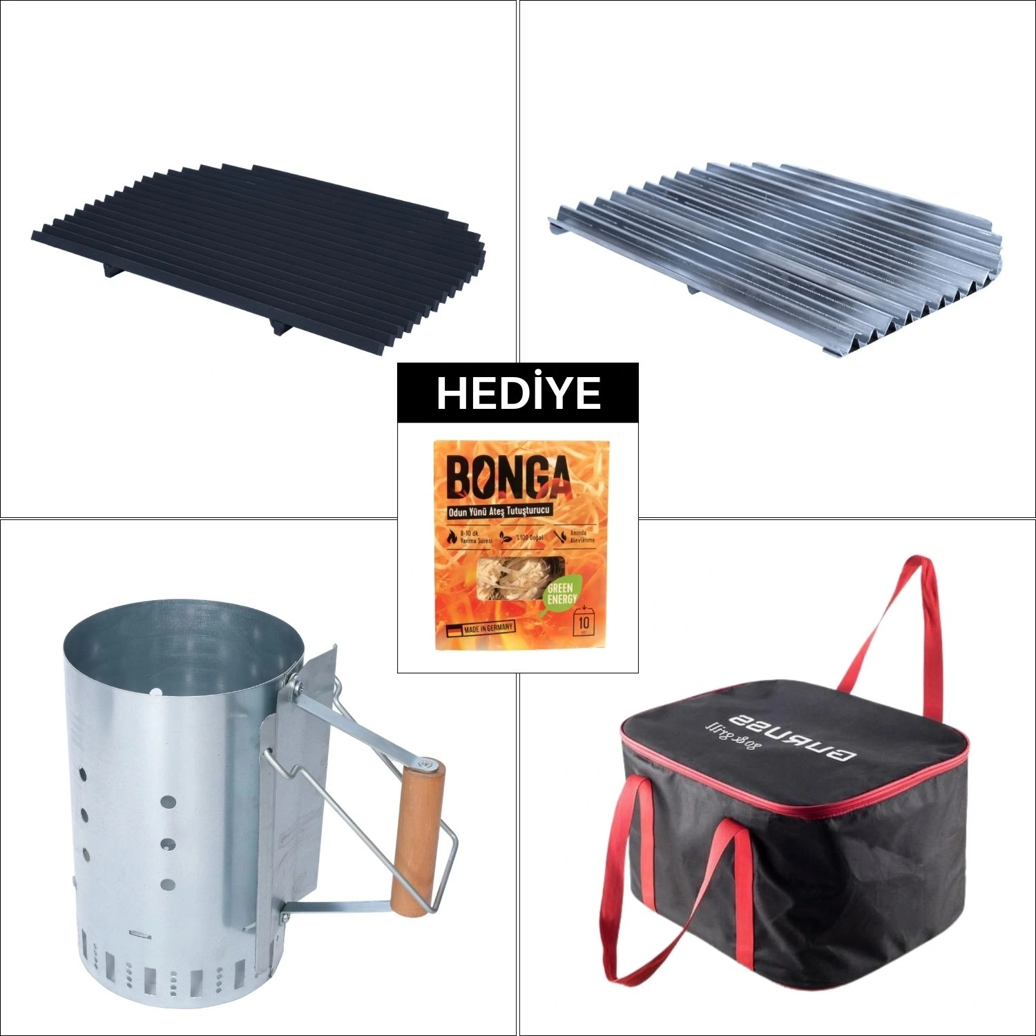 Guruss Go Grill Temel Aksesuar Seti