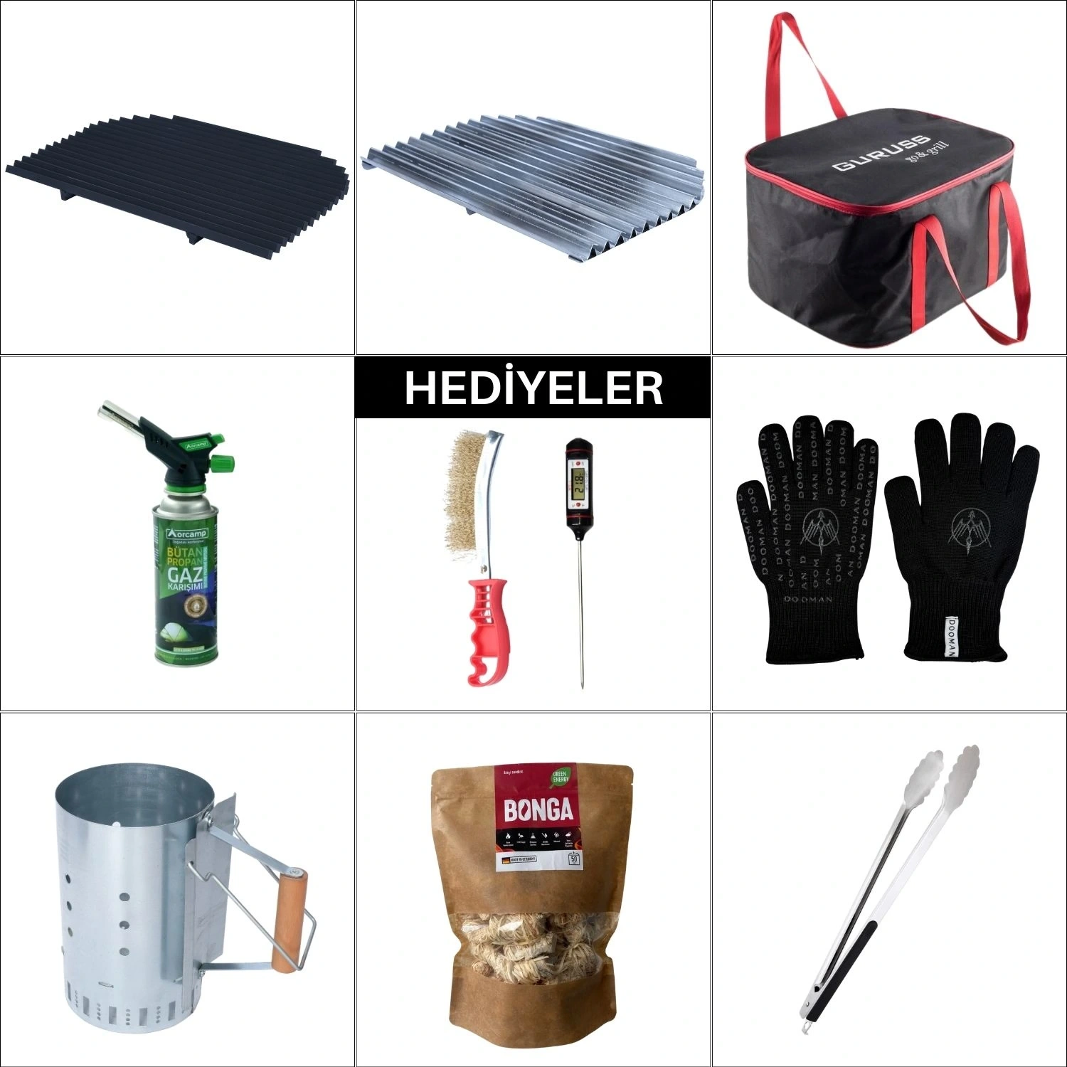 Guruss Go Grill Uzman Aksesuar Seti