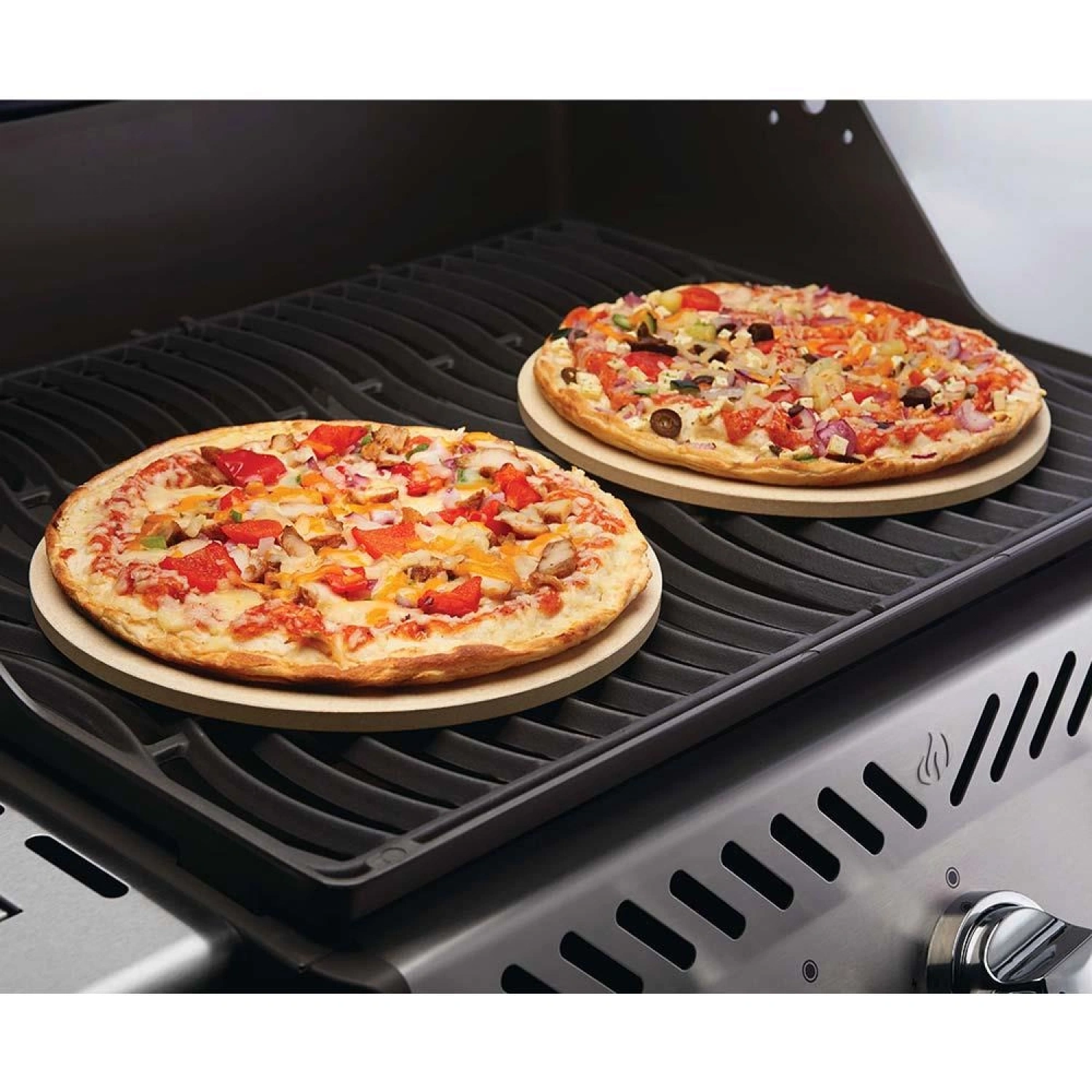 İkili Pizza Taşı Seti - 25 cm