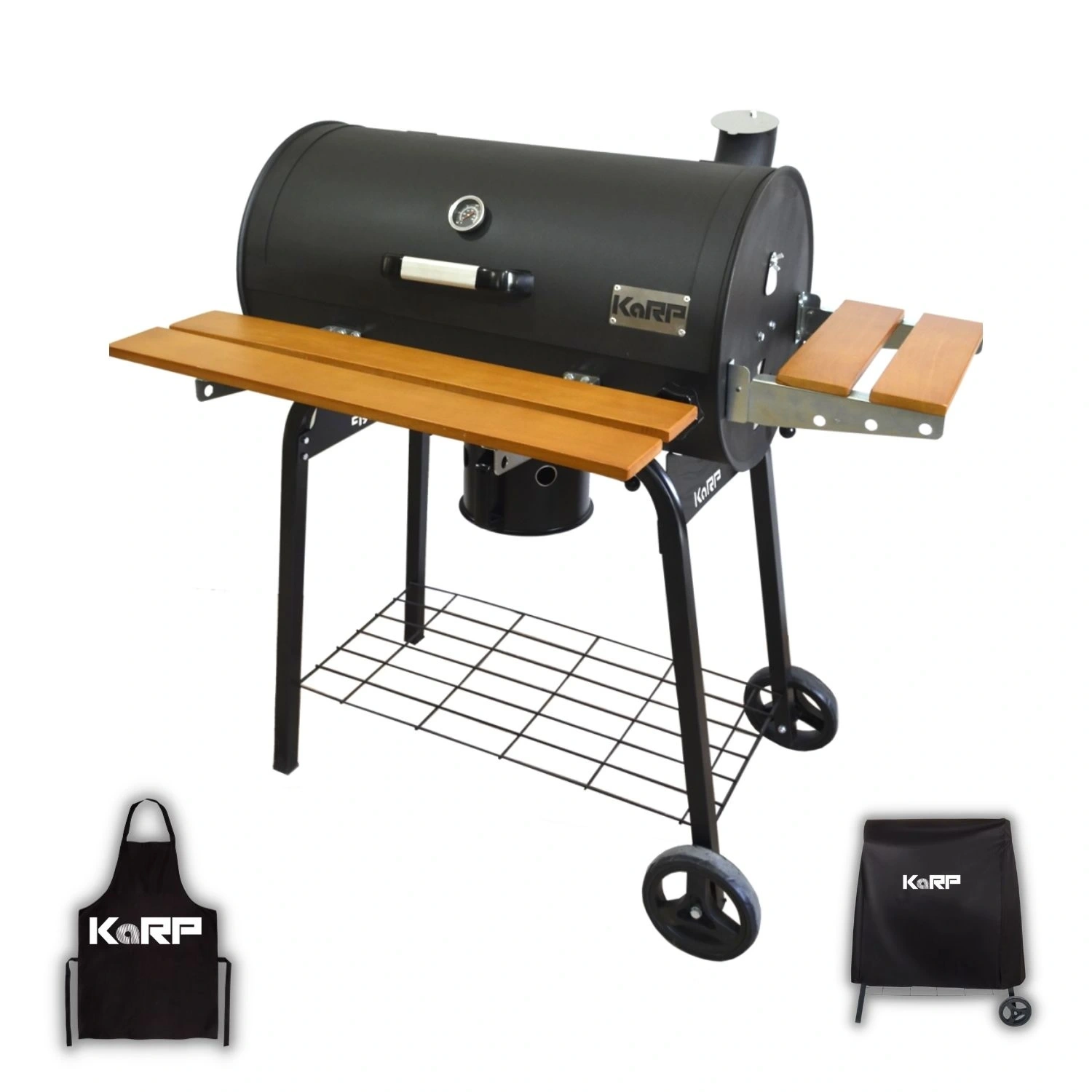 Karp 75 Kömürlü Mangal & Bbq (Kılıf ve Önlük Hediyeli)