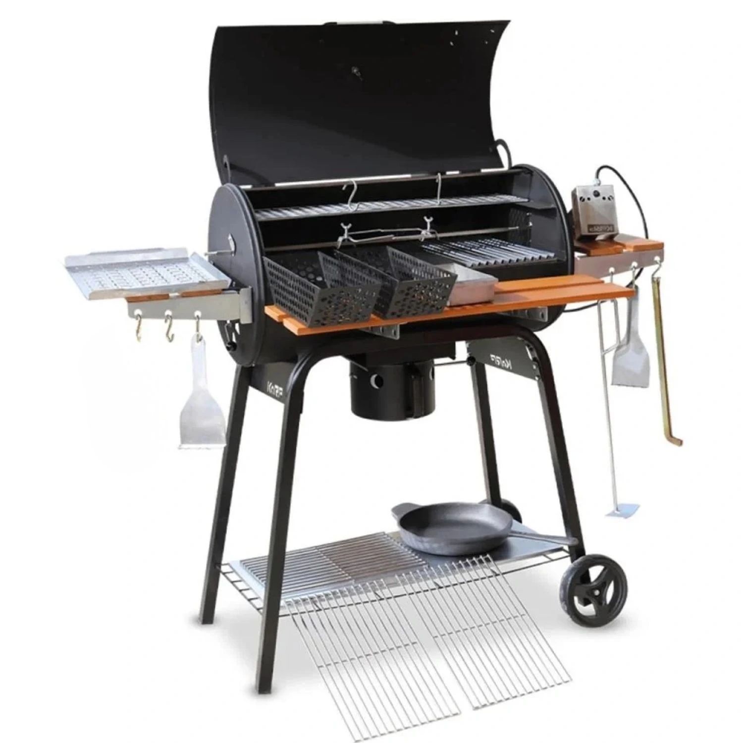 Karp 75 Kömürlü Mangal & Bbq (Profesyonel Set)