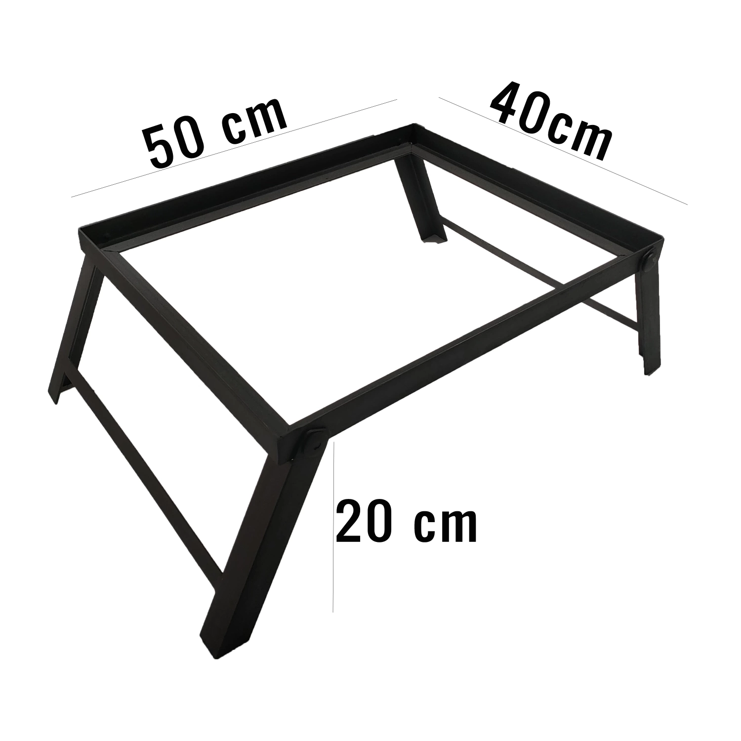 Katlanır Portatif Kamp ve Piknik Izgarası 50x40 cm