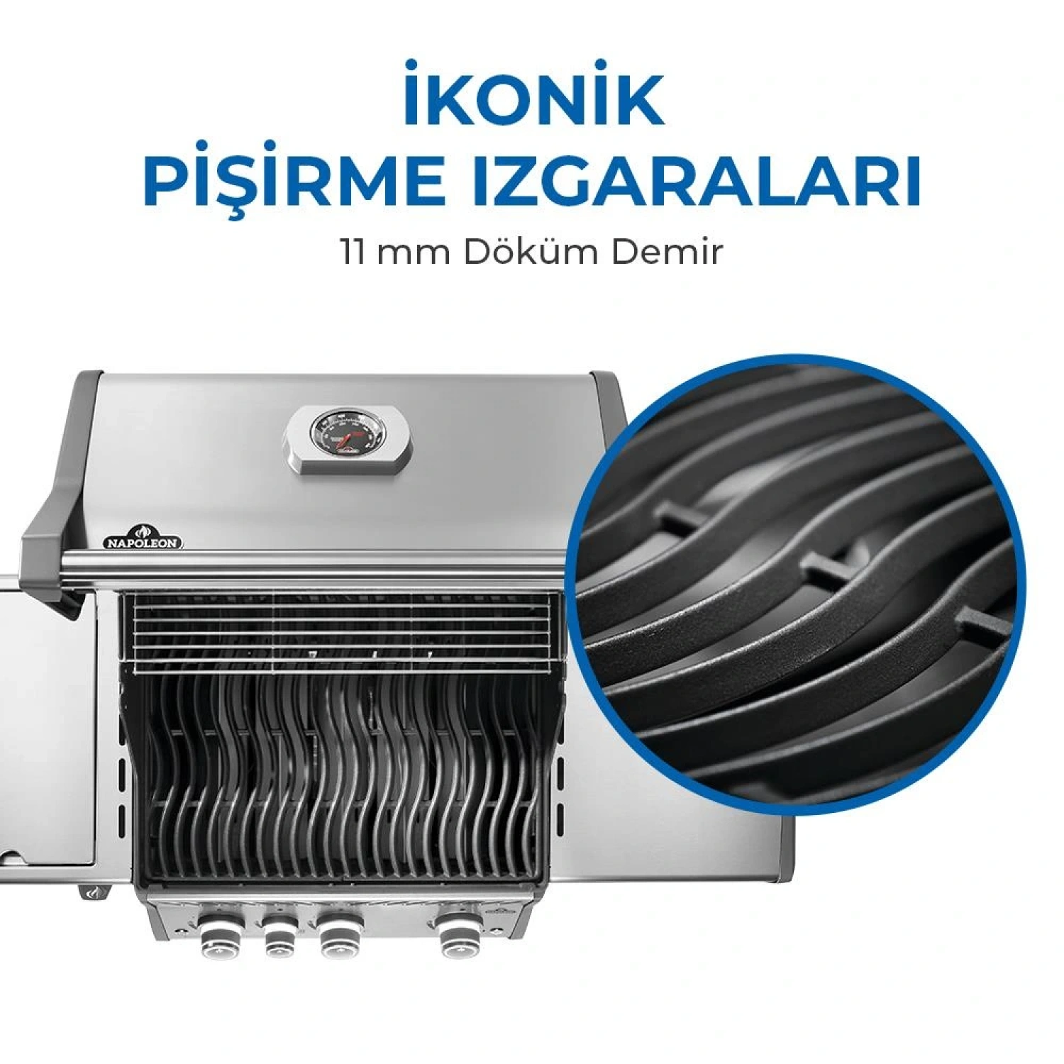 Napoleon Rogue Pro 425 Sib Gazlı Barbekü | Mangal