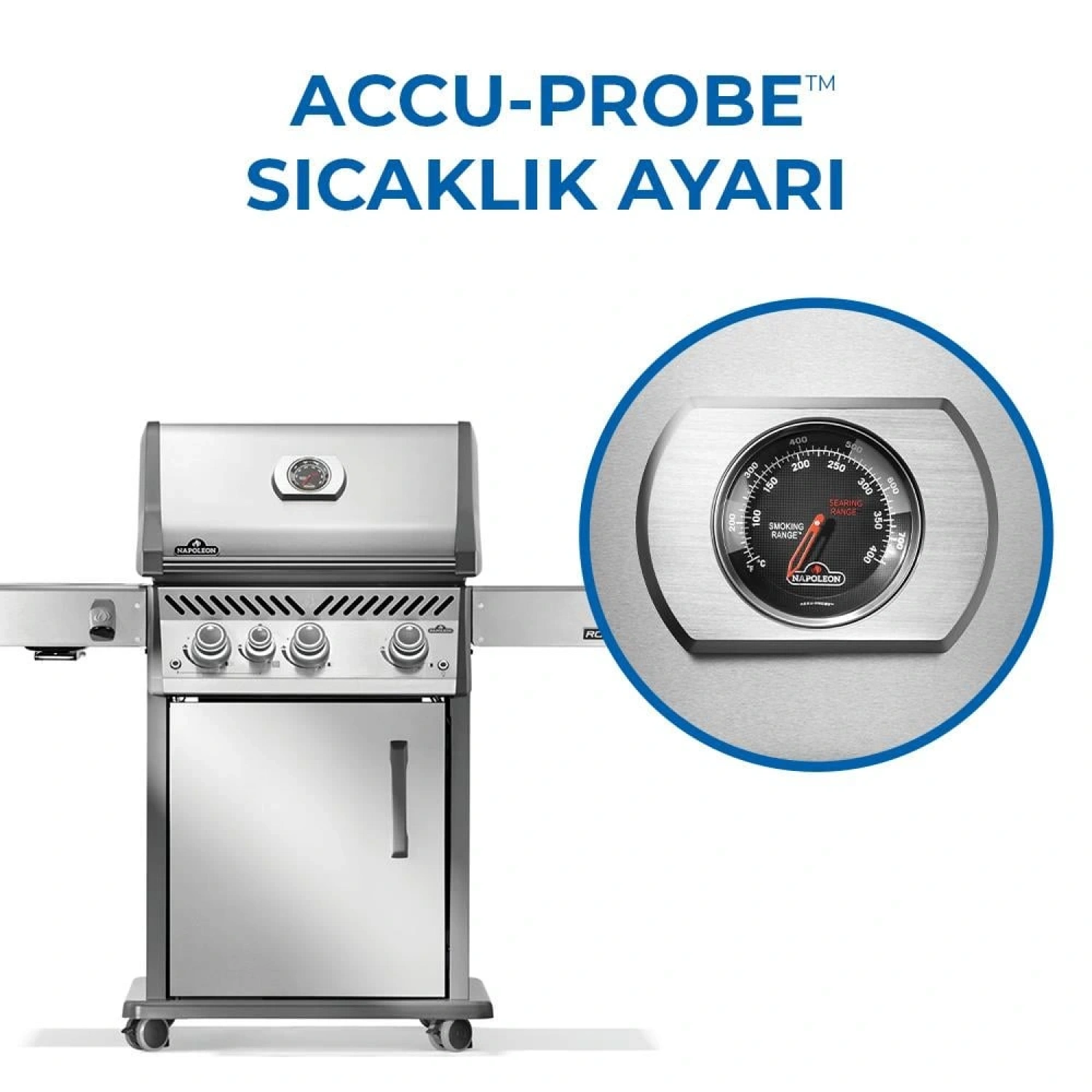 Napoleon Rogue Pro 425 Sib Gazlı Barbekü | Mangal