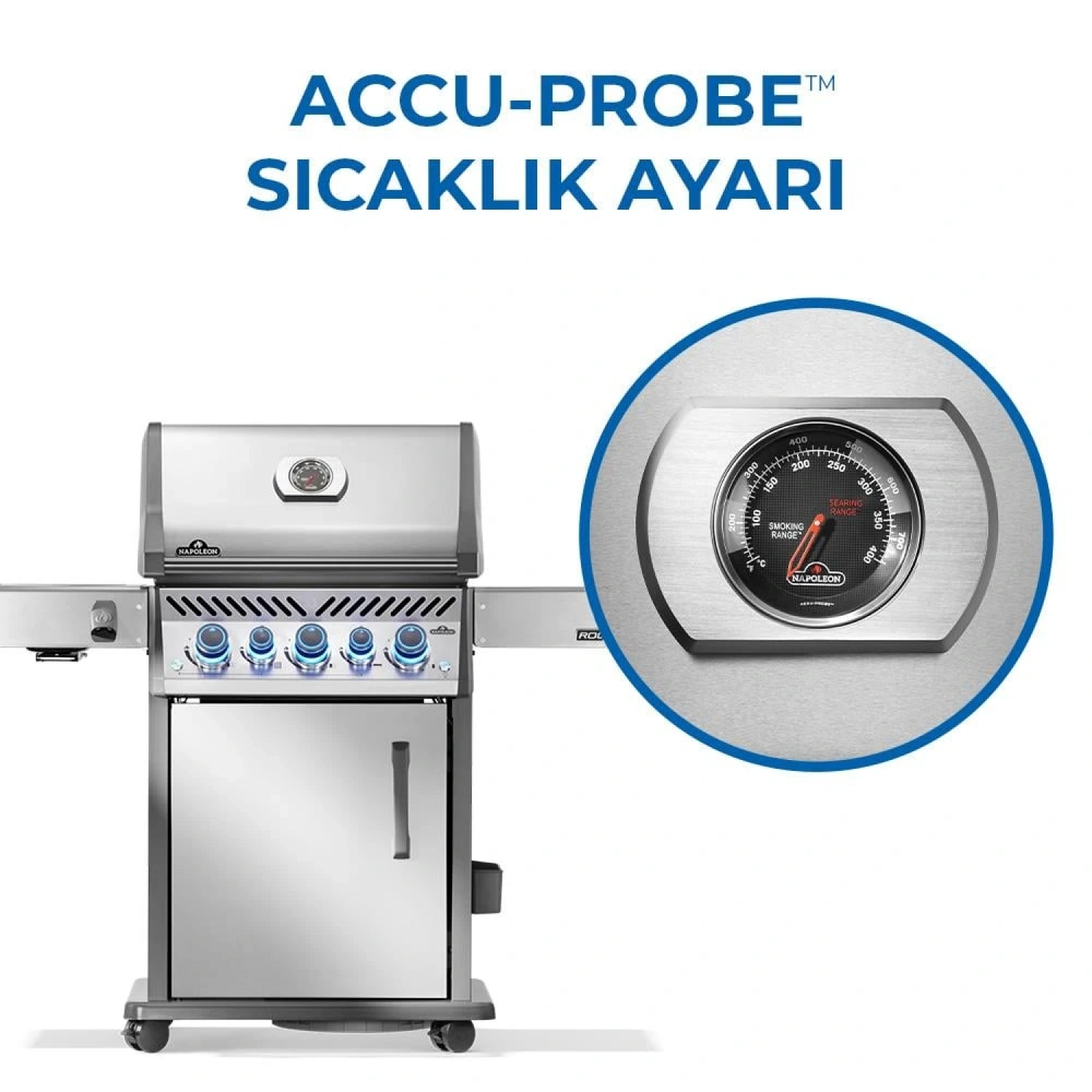 Napoleon Rogue Pro S 425 RSIB Gazlı Mangal