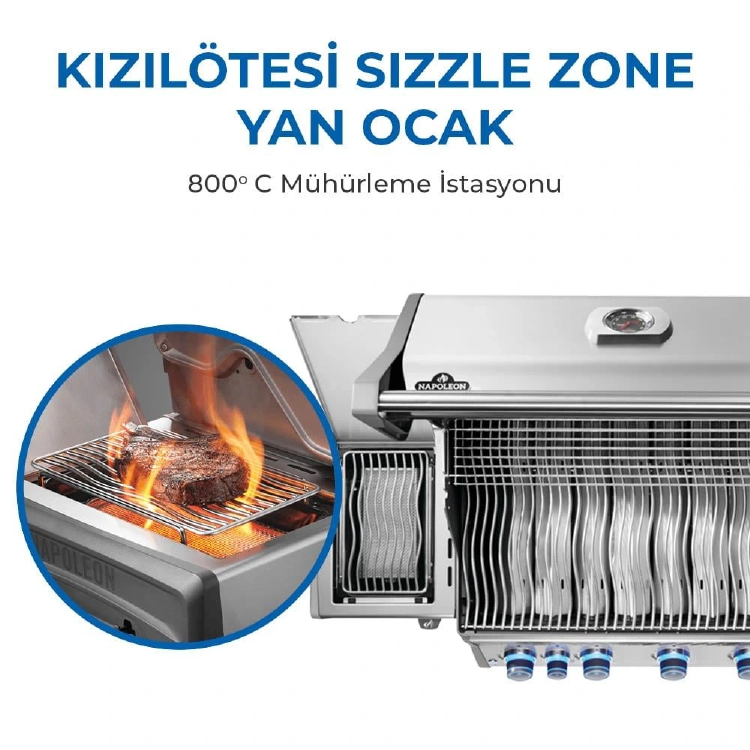 Napoleon Rogue Pro S 525 RSIB Gazlı Mangal