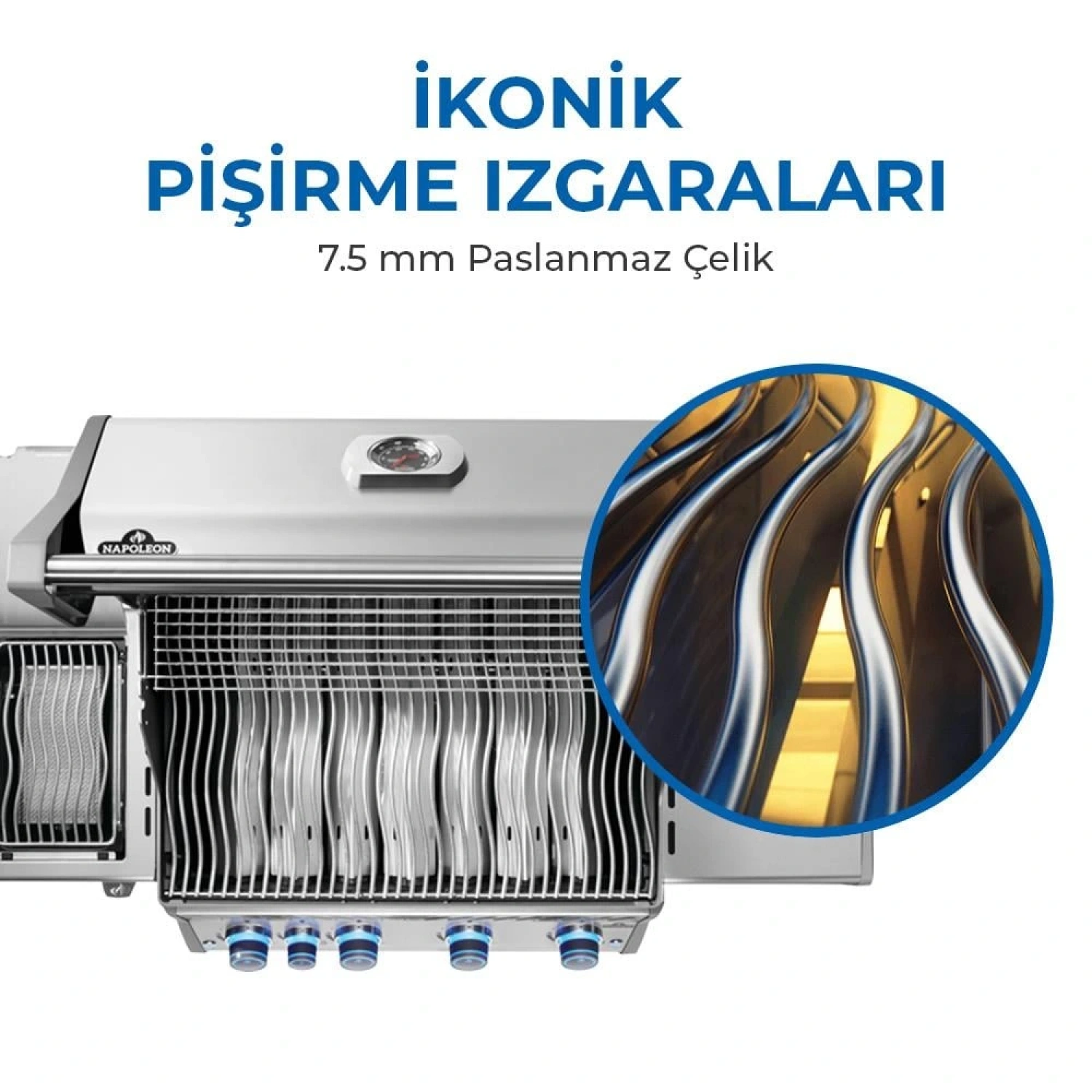 Napoleon Rogue Pro S 525 RSIB Gazlı Mangal