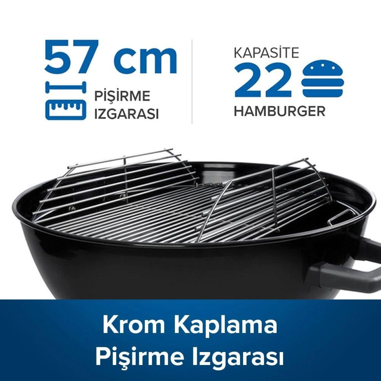 Nk22k-Leg Kömürlü Mangal