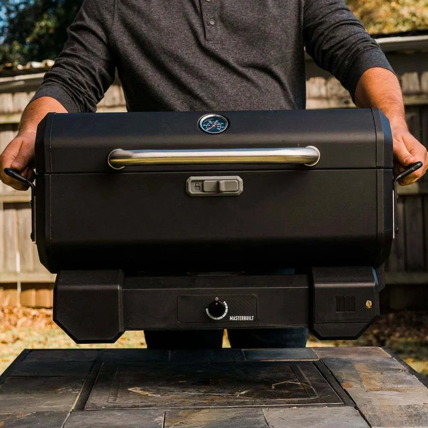 Portatif Kömürlü Smoker Mangal