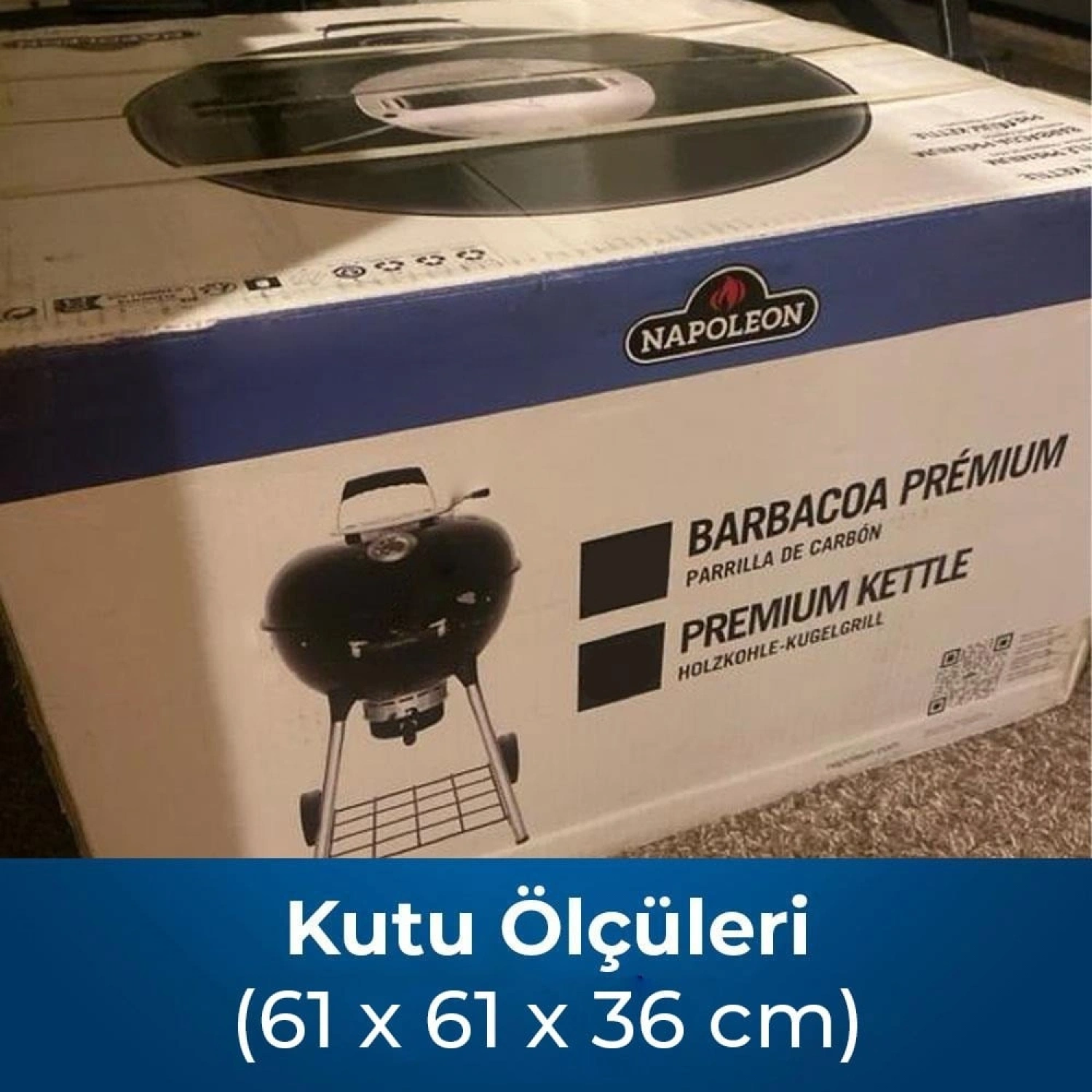 Premium 22 Kömürlü Mangal - 57cm