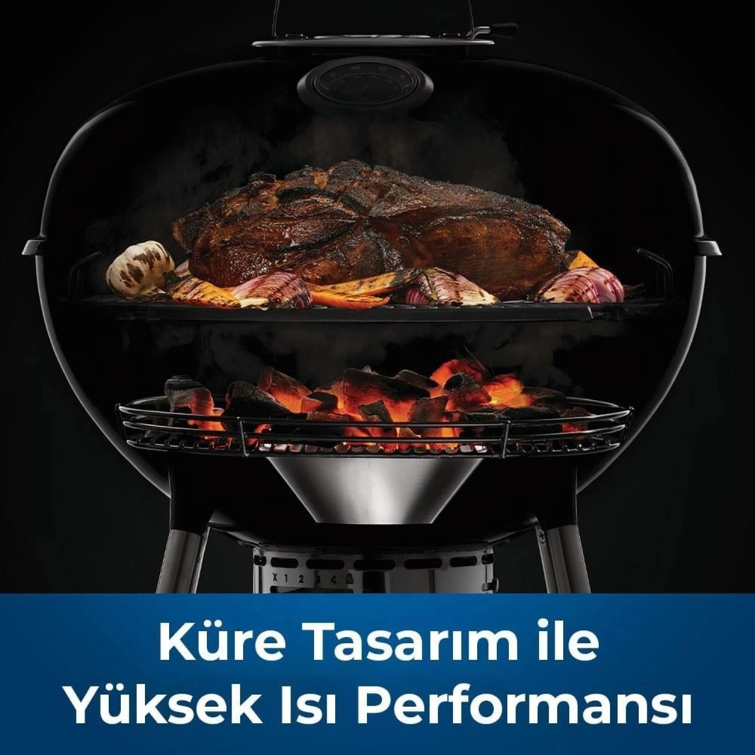 Premium 22 Kömürlü Mangal - 57cm