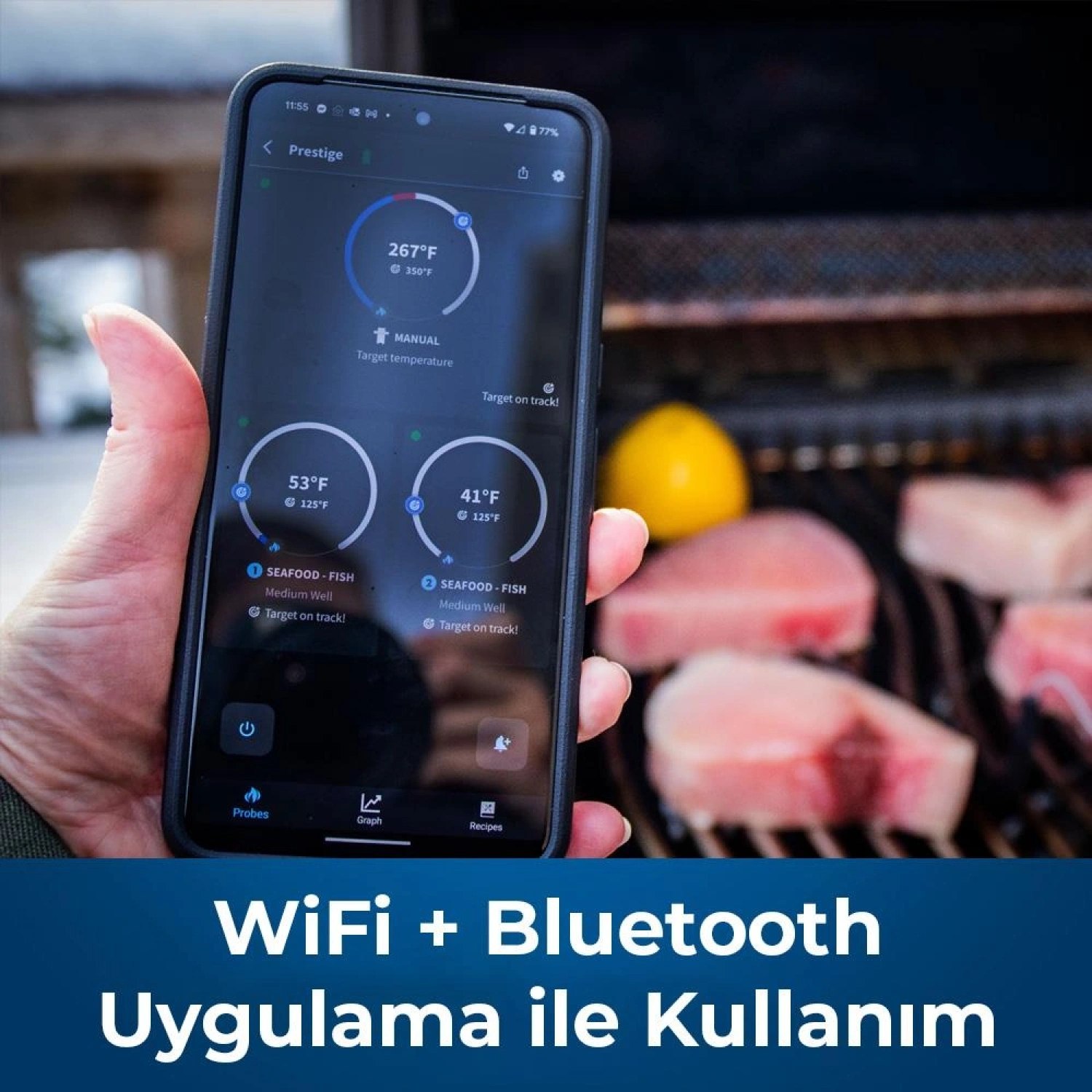 Prestige 500 Connected Rsib Gazlı Mangal