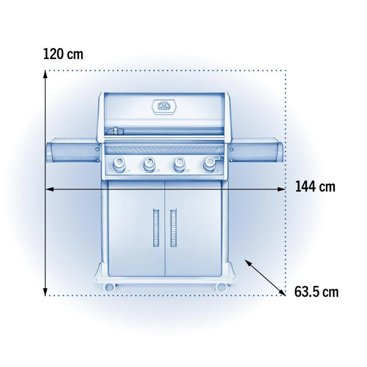 Rogue 525 Gazlı Mangal