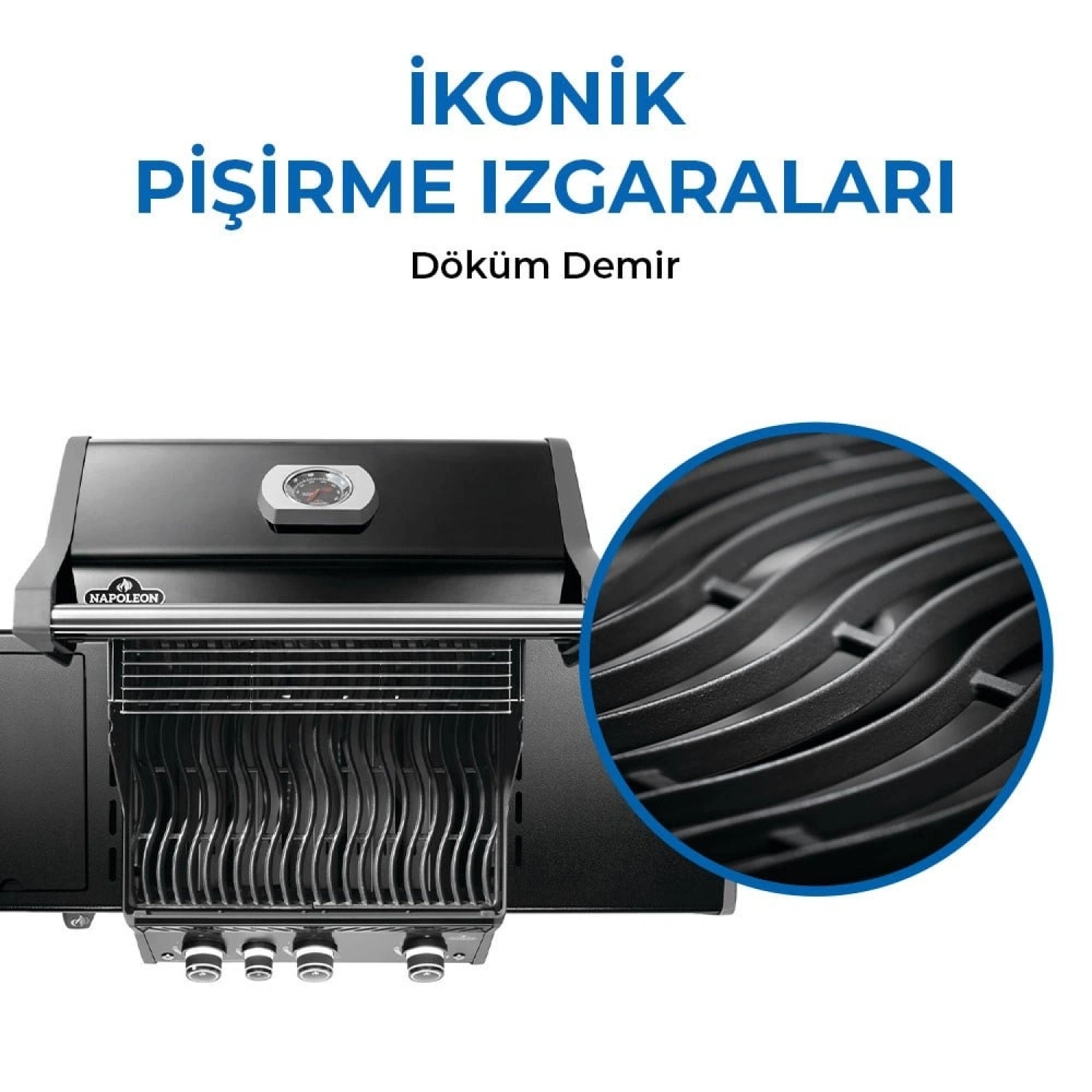 Rogue Pro 425 SIB Gazlı Mangal - Siyah
