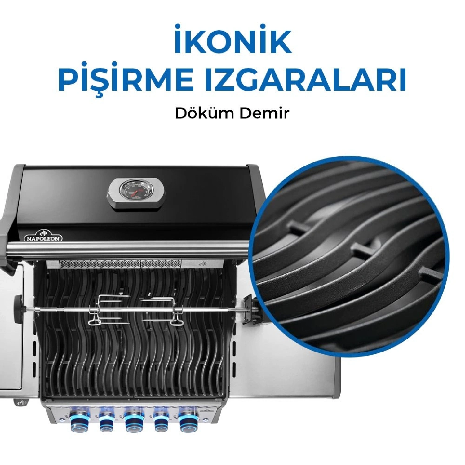 Rogue Pro S 425 RSIB Gazlı Mangal Siyah