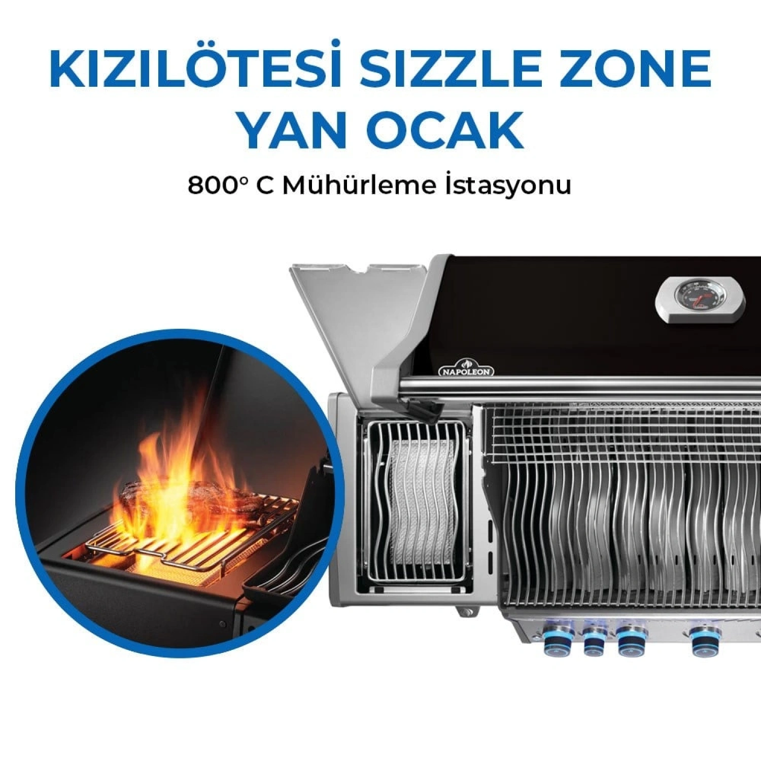 Rogue Pro S 625 RSIB Gazlı Mangal Siyah