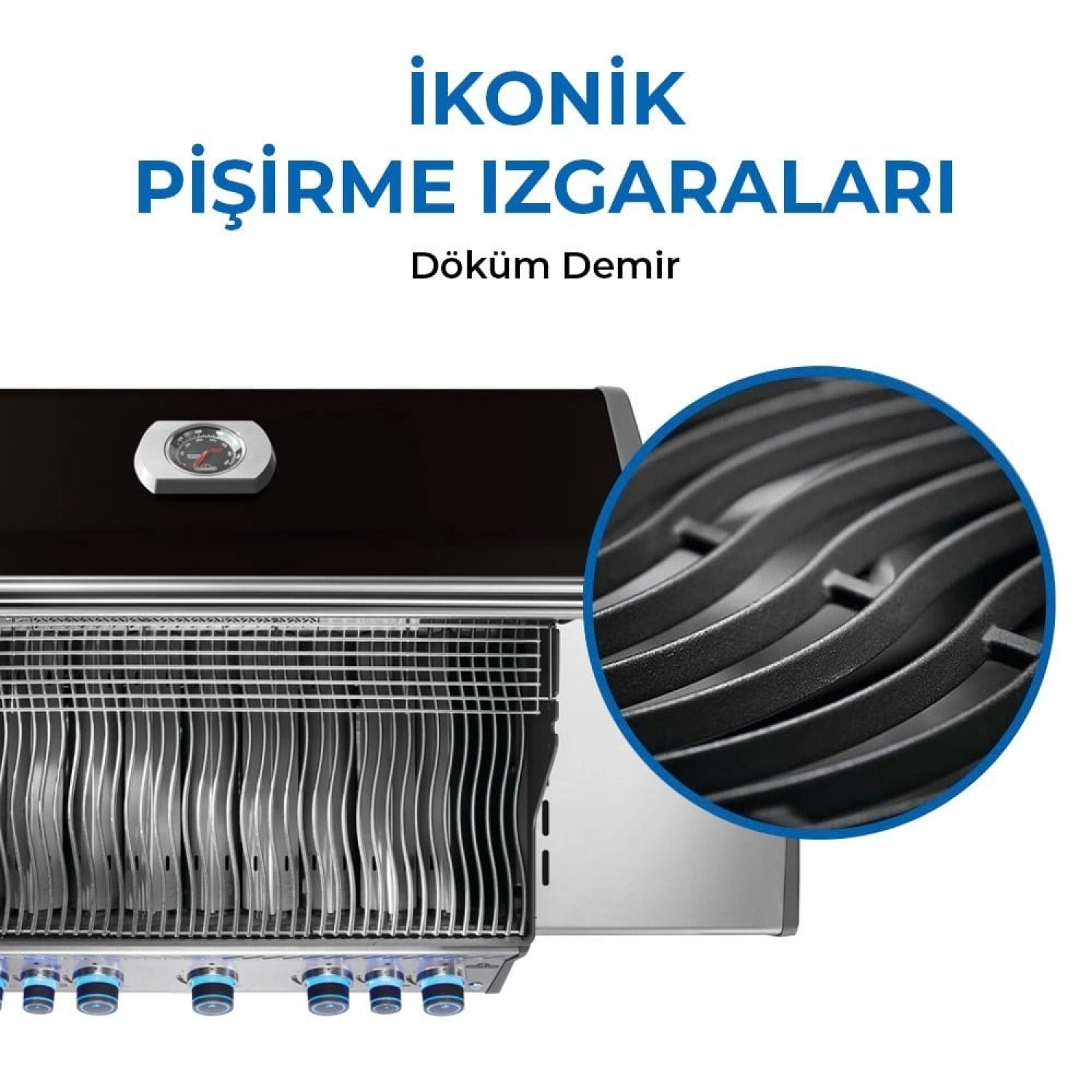 Rogue Pro S 625 RSIB Gazlı Mangal Siyah