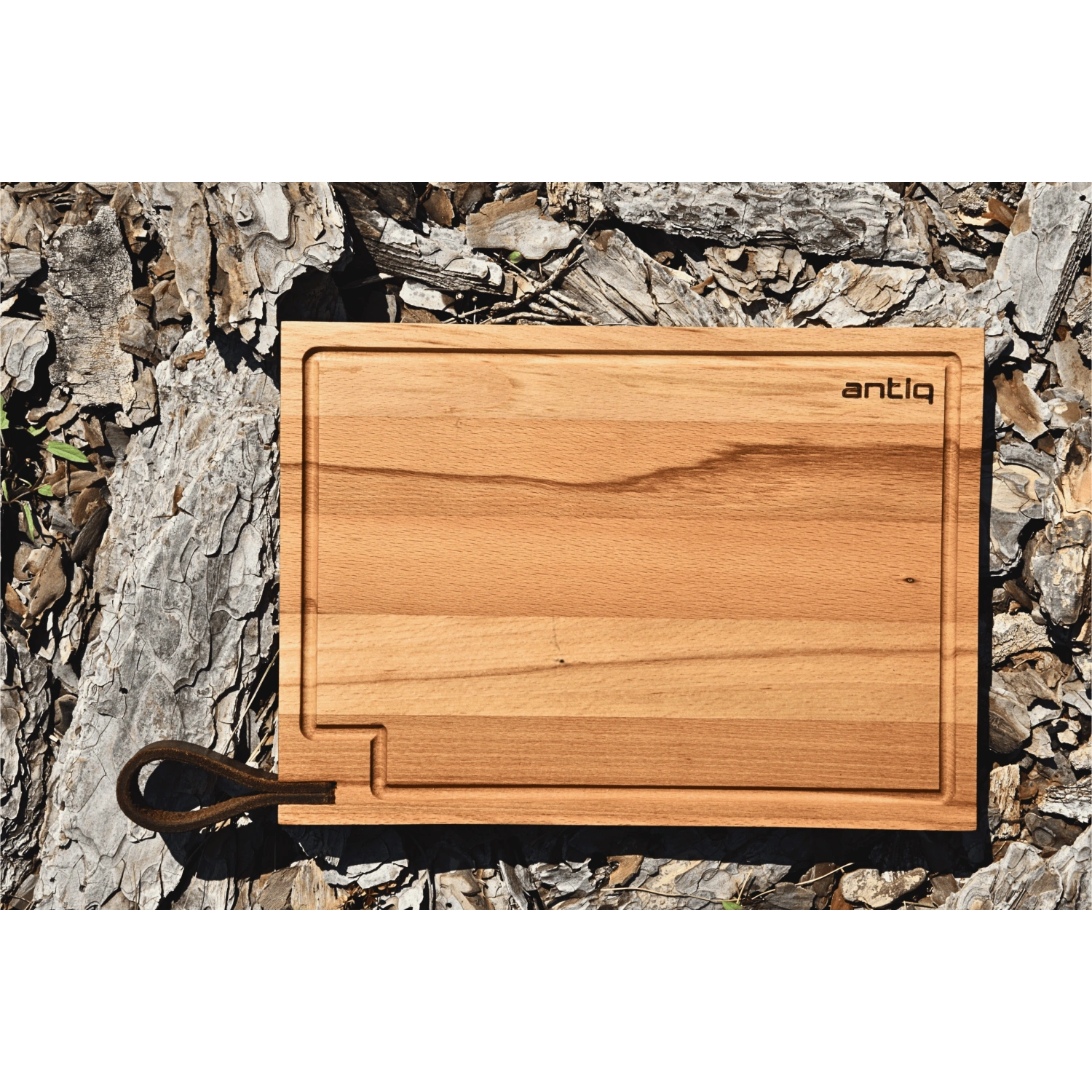 RUVA Kayın Ağacı Dikdörtgen Ahşap Kesme Tahtası