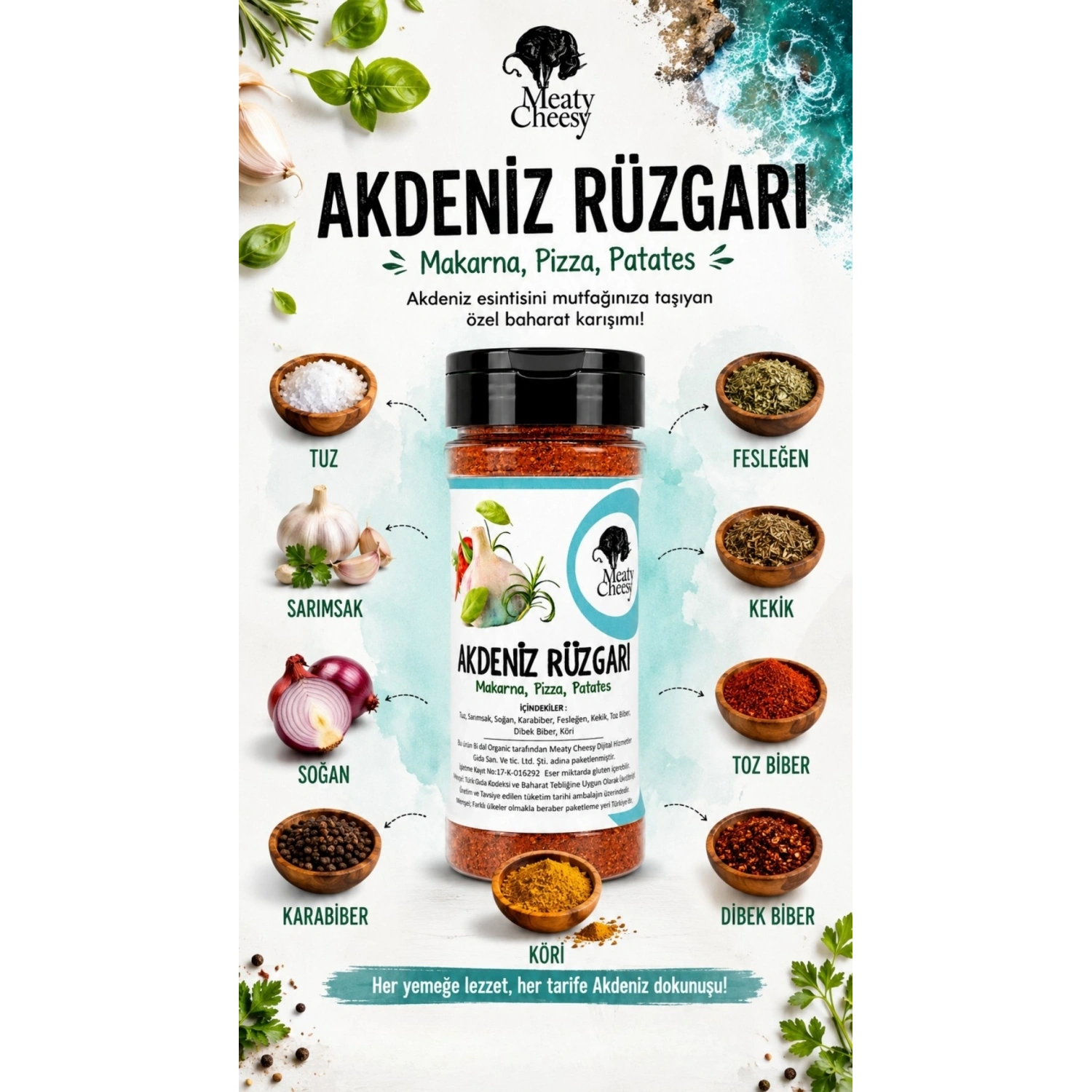 Tüm Lezzetler Özel Baharat Karışımı Gurme Seti - (10lu Pet Şişe)