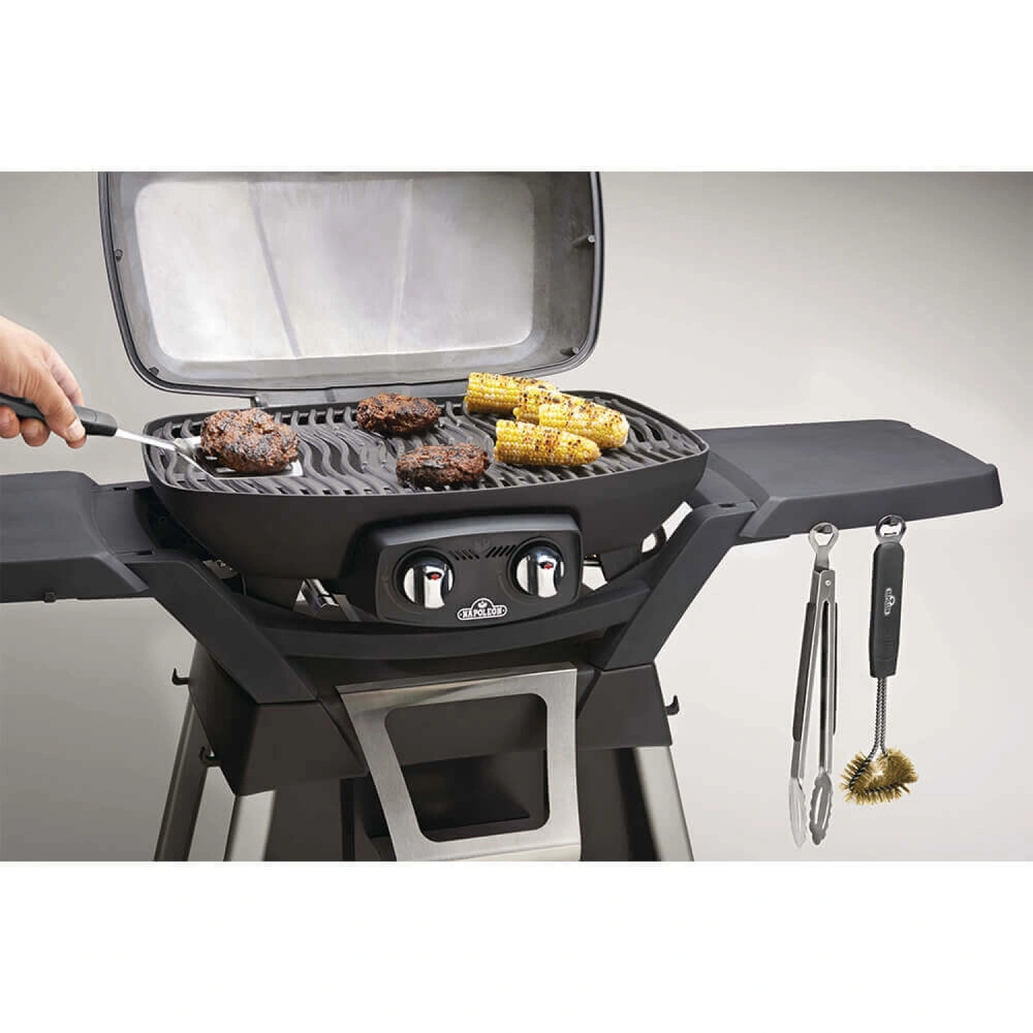 Üçlü Set - Spatula, Maşa, Temizleme Fırçası
