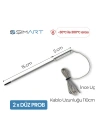 Şımart Akıllı Gıda Termometresi 4 Prob Bluetooth 5.0 Mobil Uygulama -30°C~300°C Ölçüm Aralığı
