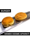 BurgerCut - Paslanmaz Çelik (2 cm) Standart Burger Ekmeği Kesme Aparatı