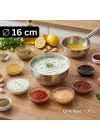 Çelik Kase 16 cm (1.35 L) - Sos Çırpma Kasesi