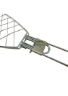 Dooman Paslanmaz Çelik Balık Izgara Teli Ahşap Saplı 30x13 cm Izgara Alanı - 318g