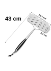 Elite Balık Izgara Çevirme Spatulası - Paslanmaz Çelik ABS Saplı (43x24.5x3.4 cm)