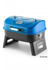 Guruss Go Grill Portatif Barbekü Mangal Tam Set (Mavi)