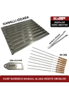 Karp 75 Kömürlü Mangal & Bbq (Tam Set)