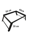 Katlanır Portatif Kamp ve Piknik Izgarası 50x40 cm