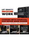 Masterbuilt Gravity Serisi 1150 Dijital Kömürlü Smoker Barbekü | Kömürlü Smoker Mangal