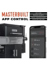 Masterbuilt Gravity Serisi 1150 Dijital Kömürlü Smoker Barbekü | Kömürlü Smoker Mangal