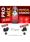 Meaty&Cheesy Mix Bio Karbon Mangal & Barbekü Kömürü (Kütük + İri Parça) - 12 kg